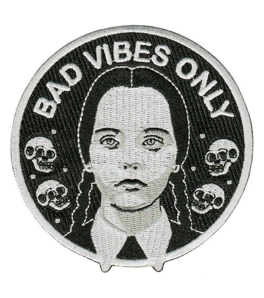 Bad Vibes Only Patch By La Barbuda