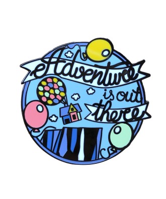 Adventure is out there pin