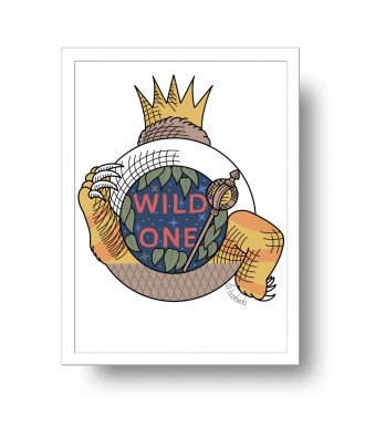 Wild One print by la barbuda