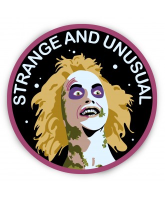 Strange and Unusual Sticker...