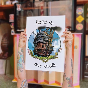 Home is our castle 🏰 Print ...
